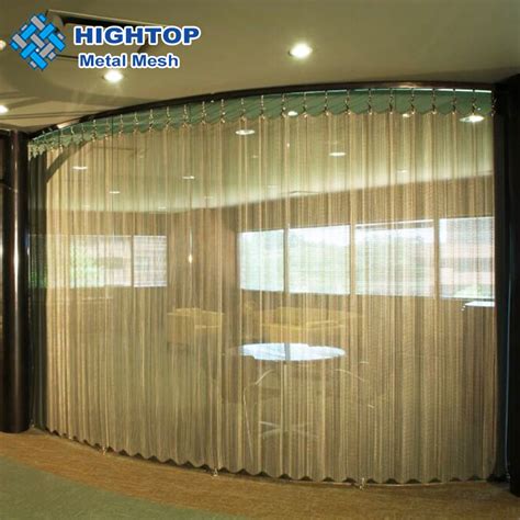 creative fabric/metal mesh curtain|mesh curtains for windows.